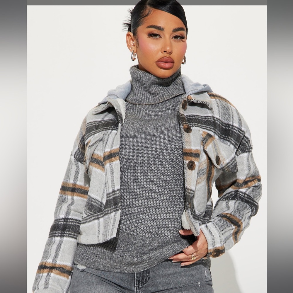 EUC Fashion Nova Shacket